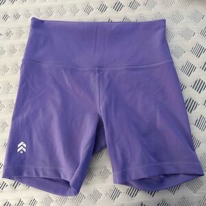 Lilac Wunder Train High-Rise Shorts